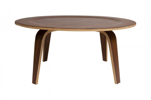 стол кофейный baden walnut бежевый в Нижневартовске