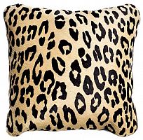 подушка меховая 40х40 леопард в Нижневартовске