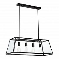 дизайнерская подвесная люстра britop telaio 9127404 черная в Нижневартовске