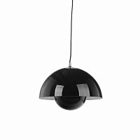 подвесной светильник flower pot диаметр 38 черный в Нижневартовске