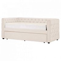 диван-кровать подростковый односпальный 90х200 бежевый taira в Нижневартовске