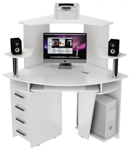 компьютерный стол угловой фабрика мебели jazz джаз-26 в Нижневартовске