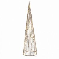 декор новогодний для дома настольный с led елка конус, 50 см в Нижневартовске