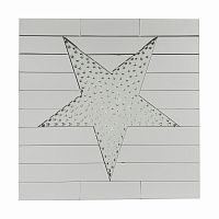 зеркало с фацетом квадратное с граненым декором gironda в Нижневартовске