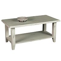 стол журнальный 100 solea белый с эффектом искусственного старения в Нижневартовске