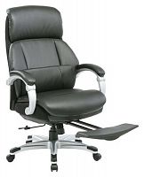 кресло для руководителя бюрократ бюрократ miro, обивка: искусственная кожа, цвет: рециклированная кожа черная в Нижневартовске