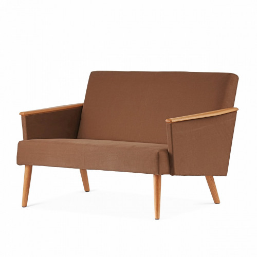 диван harry двухместный прямой коричневый в Нижневартовске