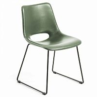 cтул металлический ziggy черный pu зеленый cc0826u06 от la forma (ex julia grup) в Нижневартовске