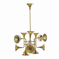 подвесной светильник рожковый золотой горн в Нижневартовске