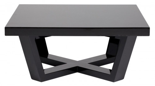 стол журнальный oak black varnish чёрный, лак в Нижневартовске