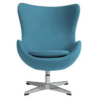 детское кресло egg chair голубое в Нижневартовске