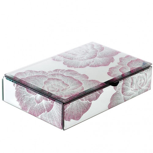 шкатулка цветы 227х154х52 в Нижневартовске