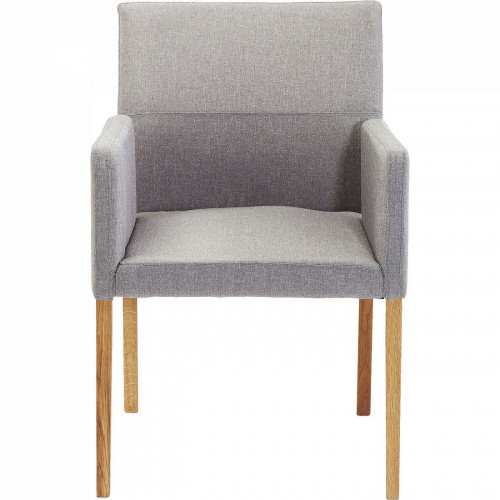 стул с подлокотниками mira серый в Нижневартовске