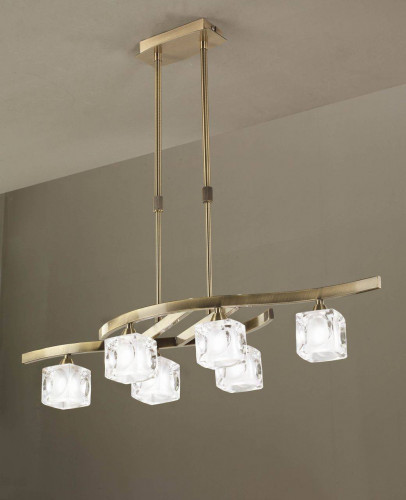 подвесная люстра mantra cuadrax 0995 в Нижневартовске