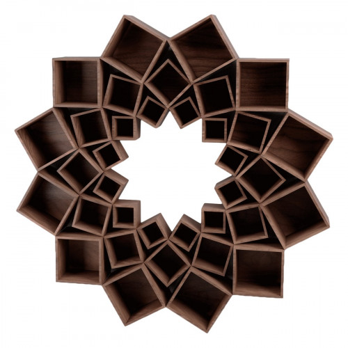 стеллаж лотос 3 круга орех от odingeniy в Нижневартовске