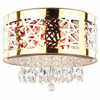 люстра nicolette золото, прозрачная в Нижневартовске