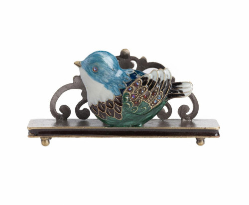 держатель для визиток little bird голубой в Нижневартовске