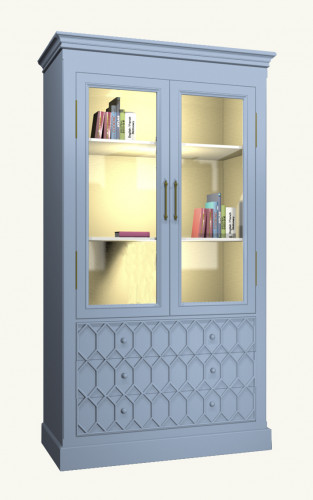 витрина отдельностоящая портленд с состариванием васильковое поле в Нижневартовске