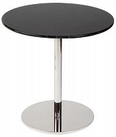 стол журнальный windy black glass черный в Нижневартовске