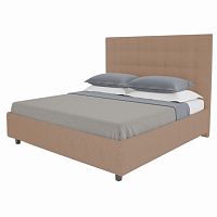 кровать подростковая 140х200 серо-коричневая royal black в Нижневартовске