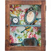 шкафчик навесной wallpaper коричневый в Нижневартовске