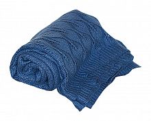 мягкий синий плед в Нижневартовске