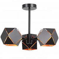 потолочная люстра st luce enigma sl258.402.03 черная в Нижневартовске