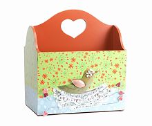 декоративная подставка для журналов и газет deliver love в Нижневартовске