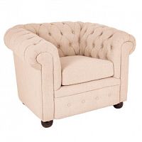 кресло chester бежевое в Нижневартовске