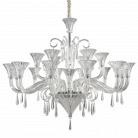 подвесная люстра ideal lux santa sp18 хром в Нижневартовске