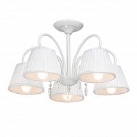 потолочная люстра vitaluce v3467/5pl белая в Нижневартовске