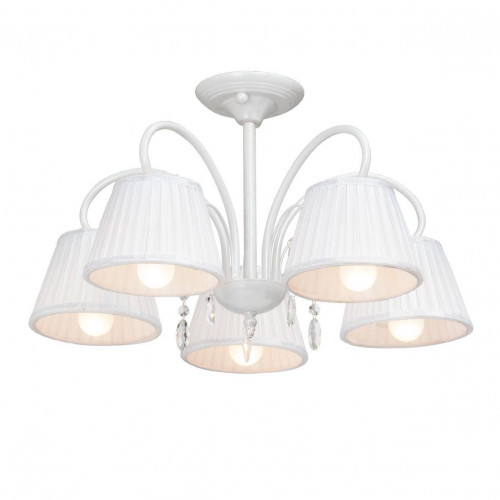 потолочная люстра vitaluce v3467/5pl белая в Нижневартовске