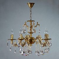 подвесная люстра ambiente granada 2118/5 ab tear drop в Нижневартовске