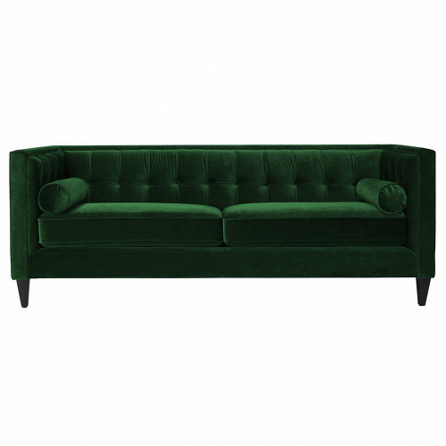 диван прямой трехместный зеленый jack 220 см в Нижневартовске