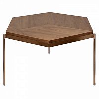 стол журнальный коричневый 95*85*40см в Нижневартовске