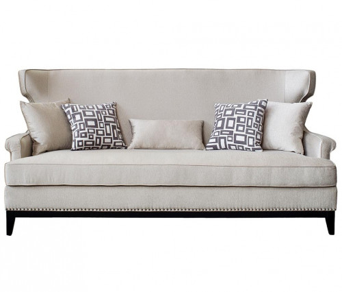 диван gd-zw-63603 трехместный прямой бежевый в Нижневартовске