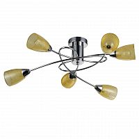 потолочная люстра freya flash fr5103-cl-06-ye в Нижневартовске