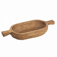 плошка коричневый,ручки ,15*27 в Нижневартовске