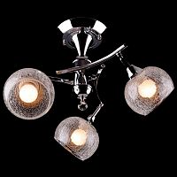 потолочная люстра eurosvet оптима 3353/3н хром/белая, хром в Нижневартовске