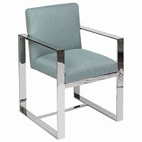 стул с подлокотниками giacomo бирюзовый в Нижневартовске