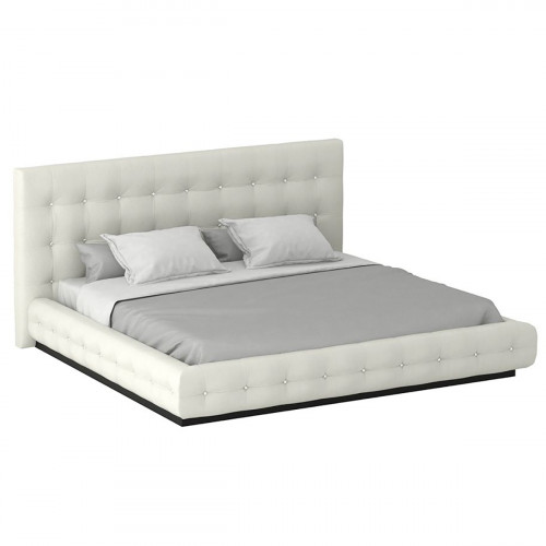 кровать двуспальная 180х200 белая kristal classic в Нижневартовске