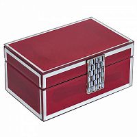 шкатулка красная 21*8,5*13,5 см в Нижневартовске