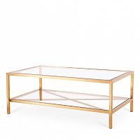 стол air прозрачный, золотой в Нижневартовске