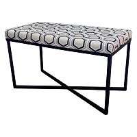 банкетка гексагон на черном основании в Нижневартовске