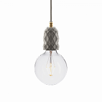 подвесной светильник beton air gray brass в Нижневартовске