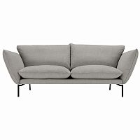 диван hugo прямой светло-серый в Нижневартовске