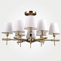 потолочная люстра eurosvet 60043/8 античная бронза в Нижневартовске