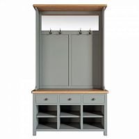 прихожая jules verne с 3 закрытими и 6 открытими ящиками в сером цвете в Нижневартовске