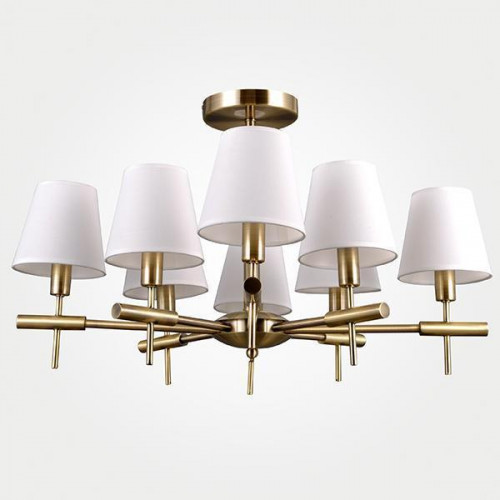 потолочная люстра eurosvet 60043/8 античная бронза в Нижневартовске