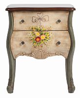 тумбочка raccolto бежевая, разноцветная в Нижневартовске